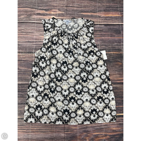 Tank Top By Croft And Barrow In Black, Size: S