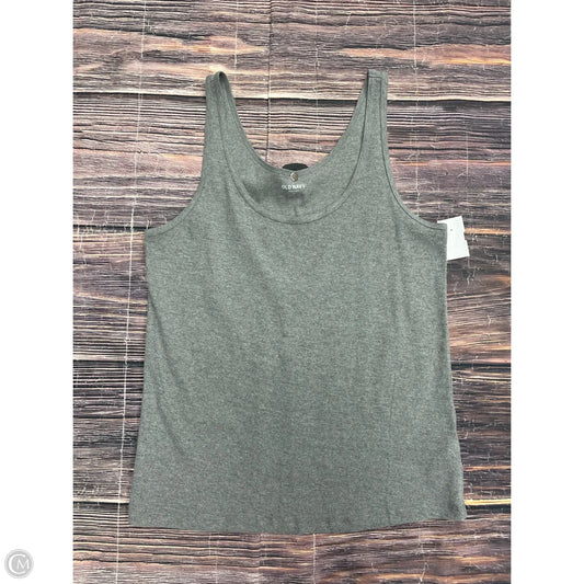 Tank Top By Old Navy In Grey, Size: Xl