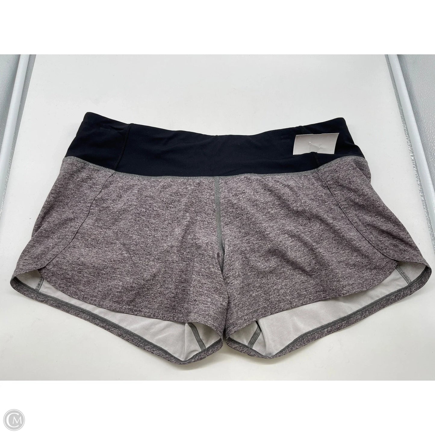 Athletic Shorts By Lululemon In Grey, Size: 8