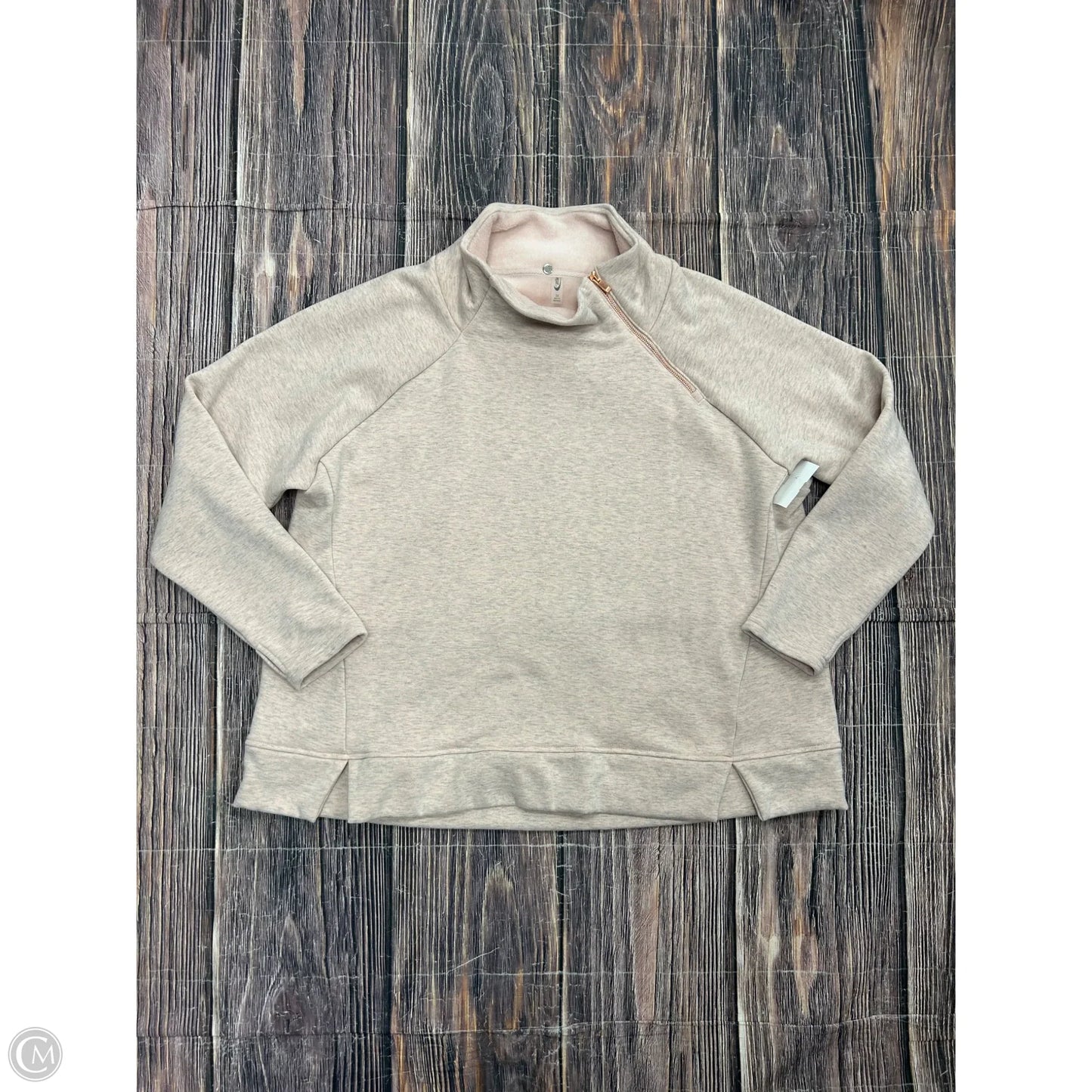 Sweatshirt Collar By Mta Pro In Pink, Size: 3x