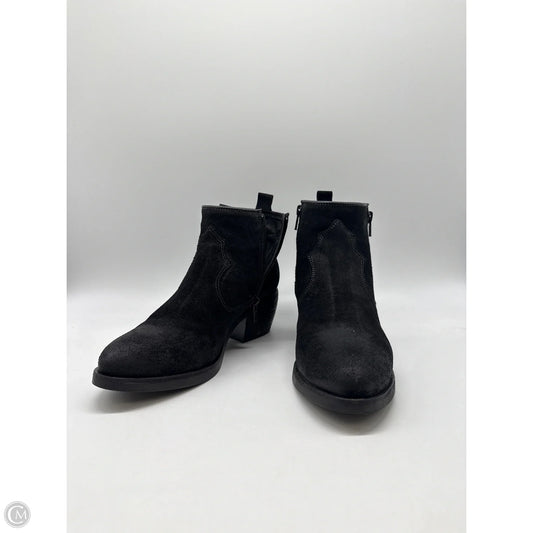 Boots Ankle Heels By Taos In Black, Size: 6.5