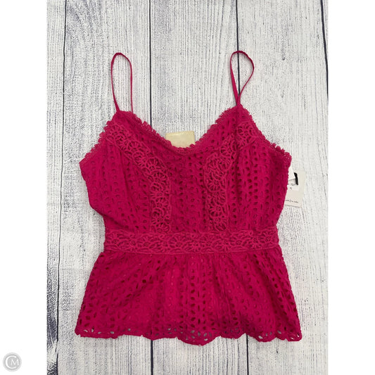 Tank Top By Japna In Pink, Size: Xl