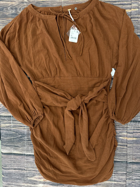 Brown Dress Casual Midi Free People, Size M