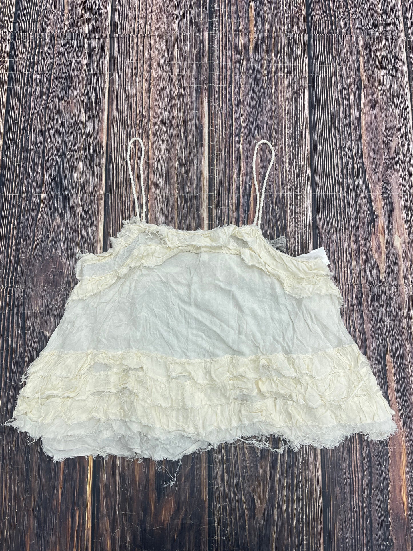 White Tank Top Free People, Size Xs