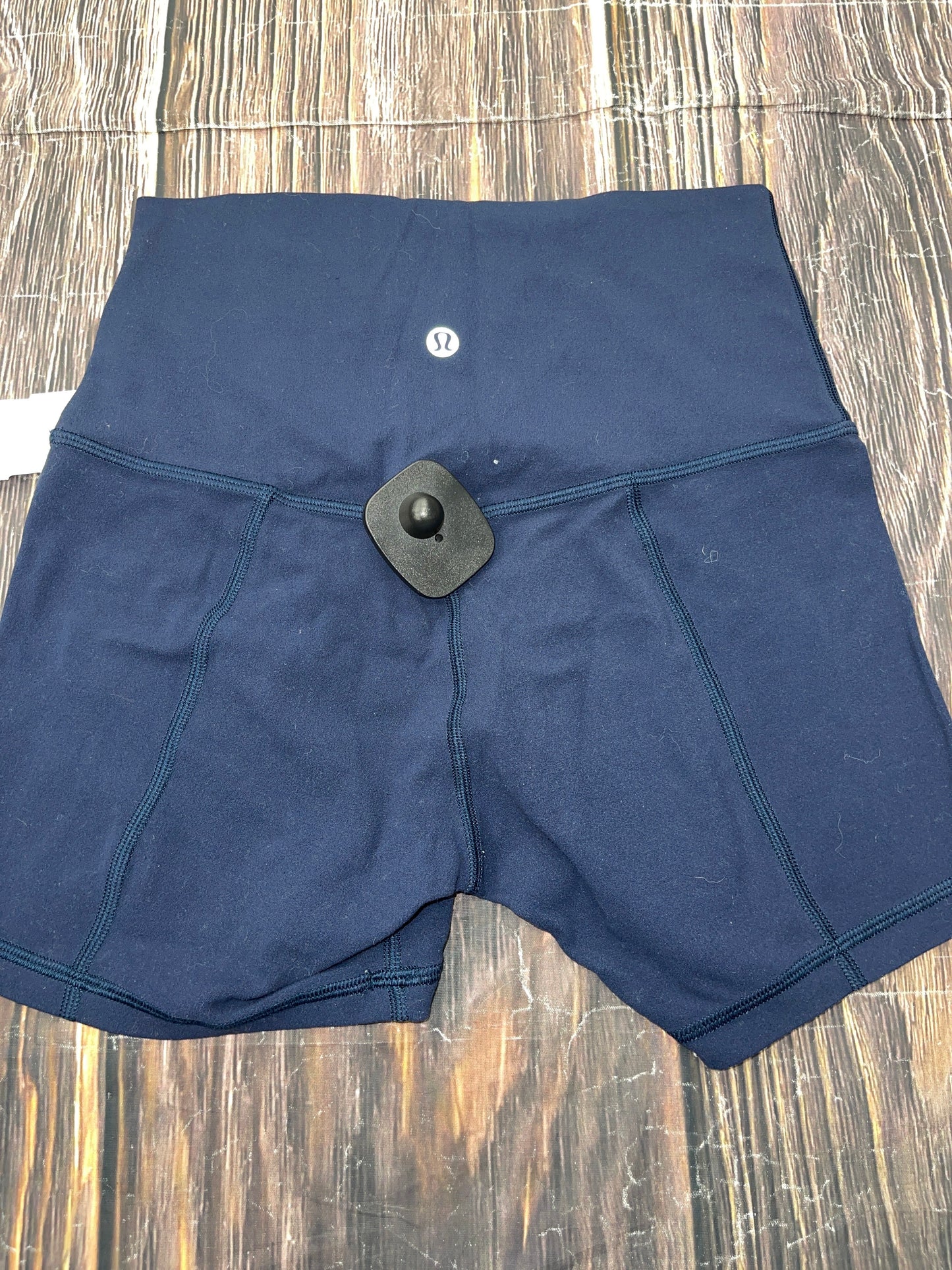 Athletic Shorts By Lululemon In Blue, Size: 4