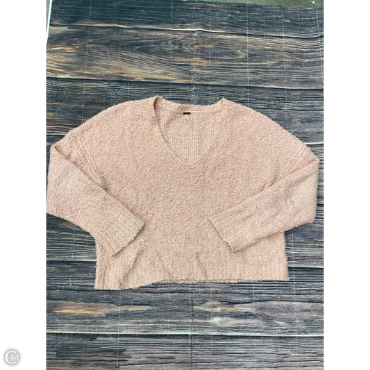 Sweater By Free People In Pink, Size: M