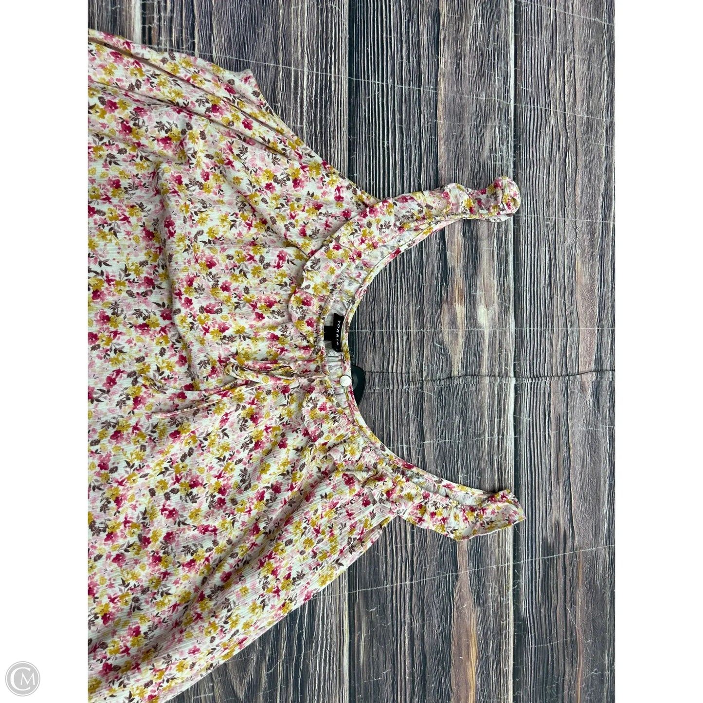 Top Sleeveless By Torrid In Yellow, Size: 6