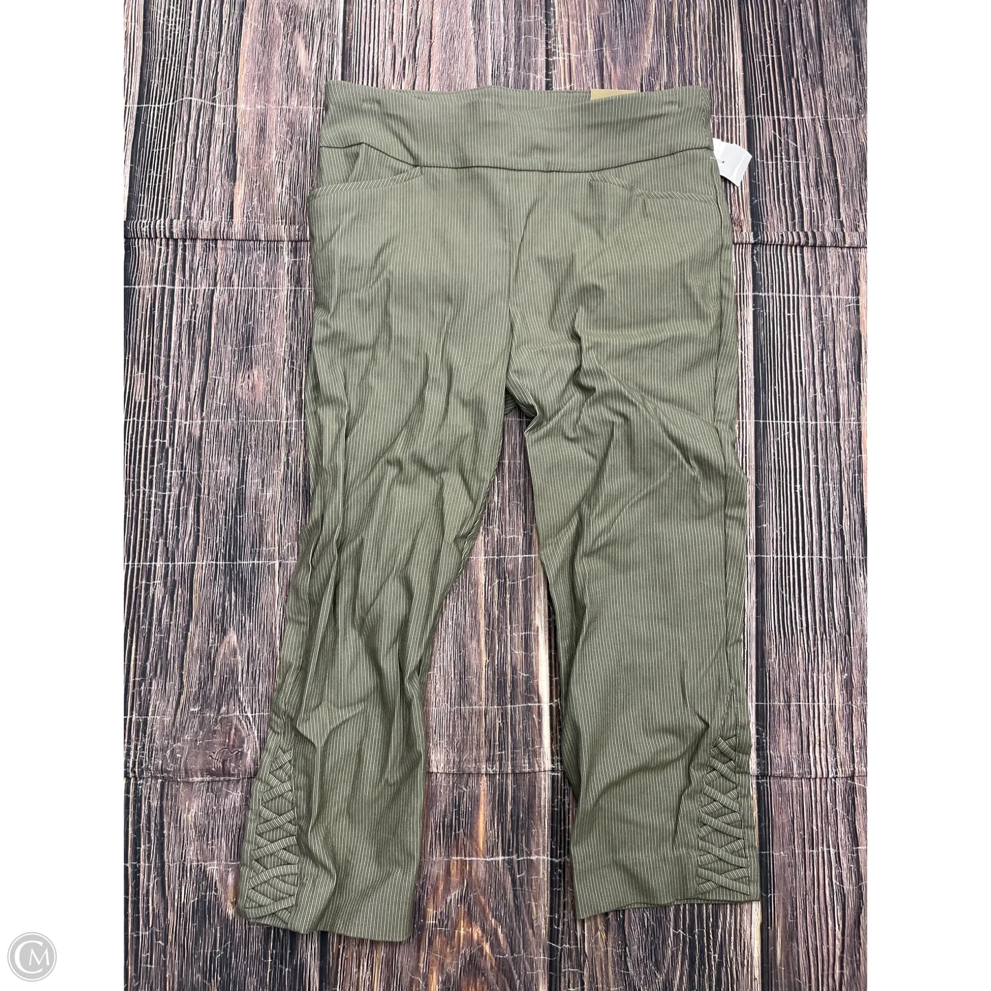 Pants Dress By Chicos In Green, Size: 4