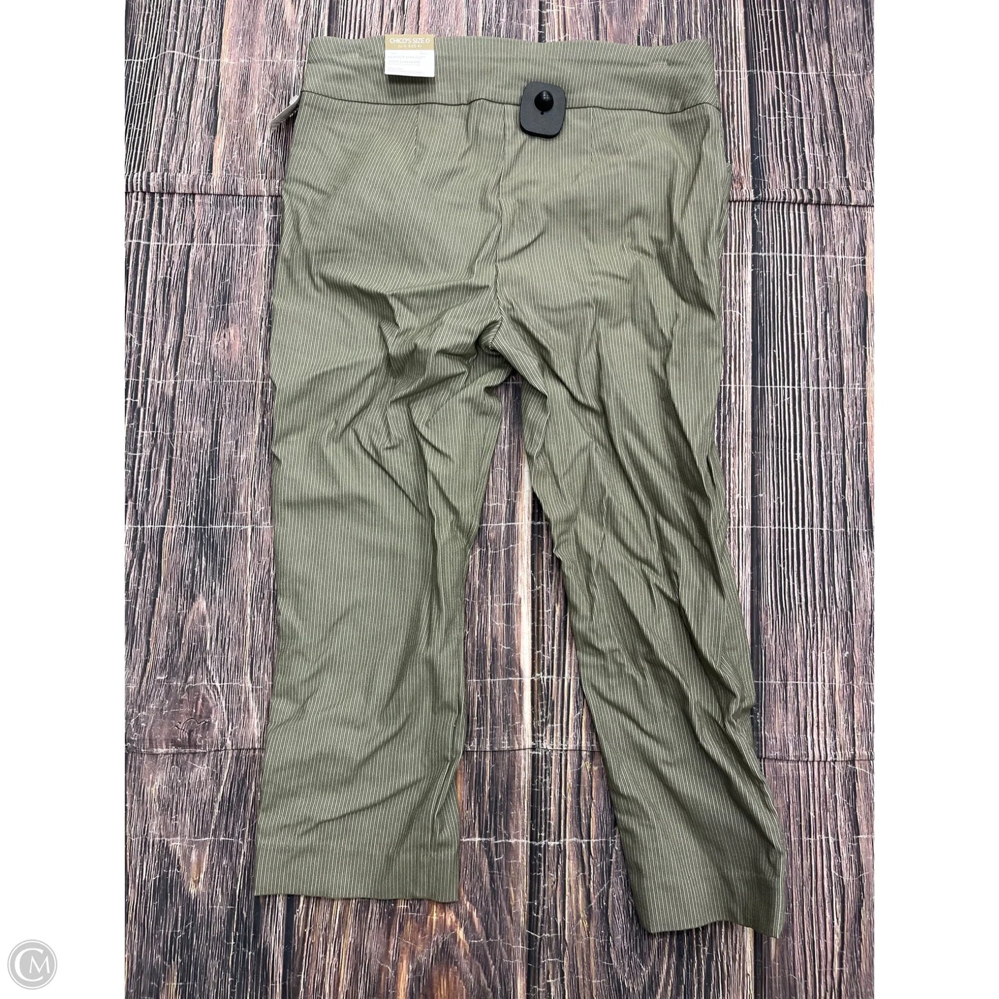 Pants Dress By Chicos In Green, Size: 4