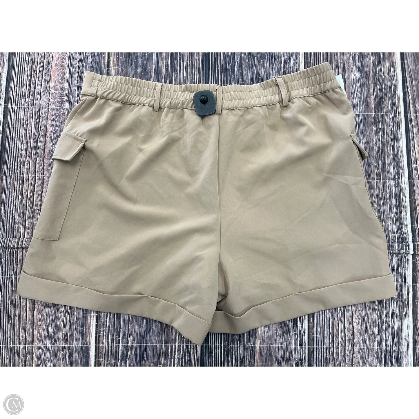 Shorts By Clothes Mentor In Brown, Size: 1x