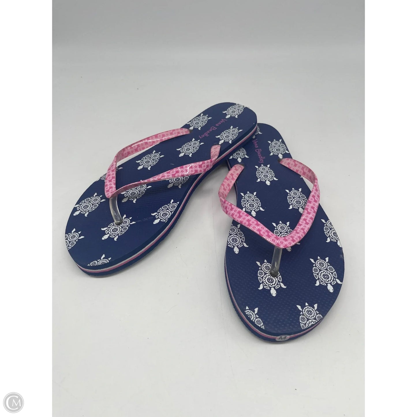 Sandals Flip Flops By Vera Bradley In Purple, Size: 8