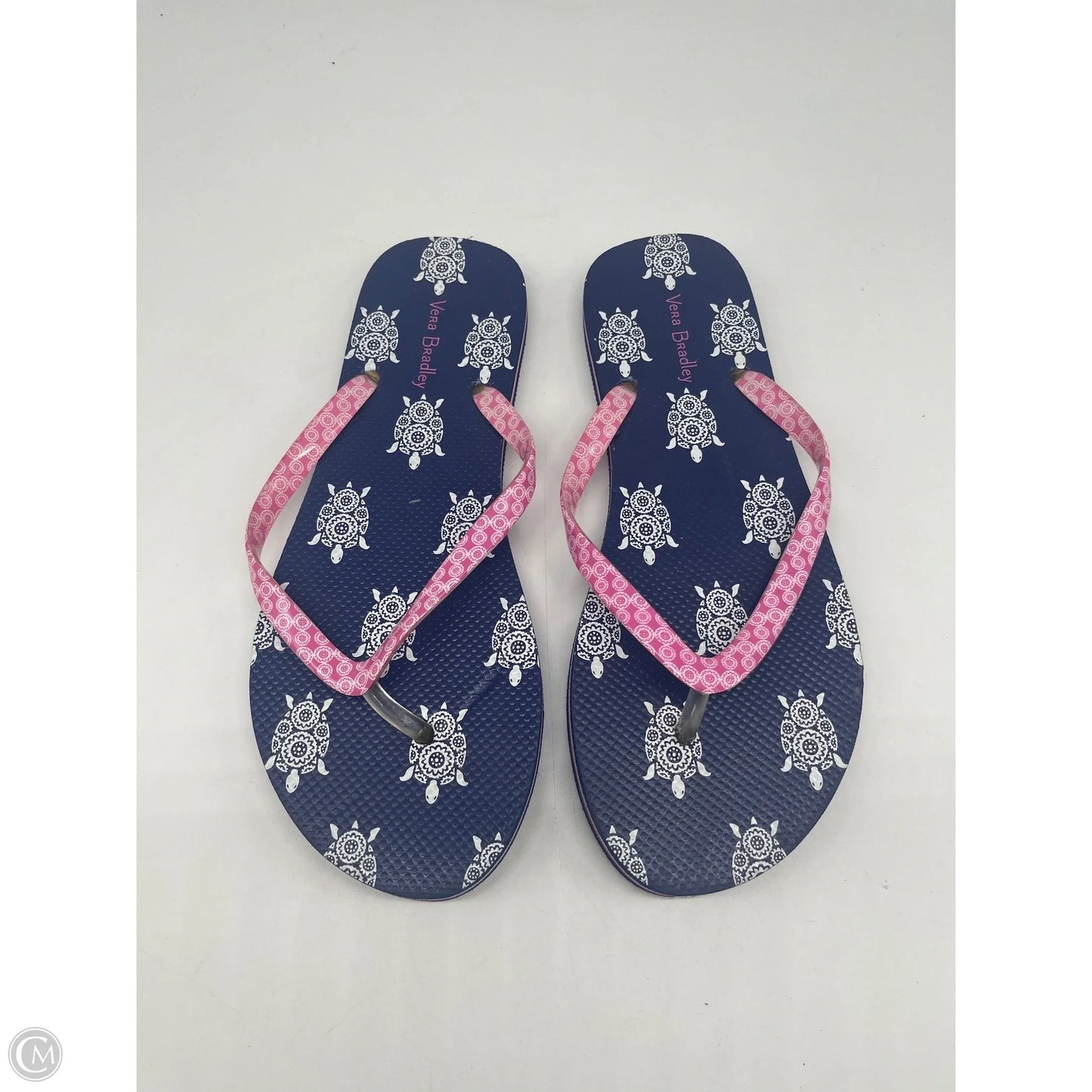 Sandals Flip Flops By Vera Bradley In Purple, Size: 8