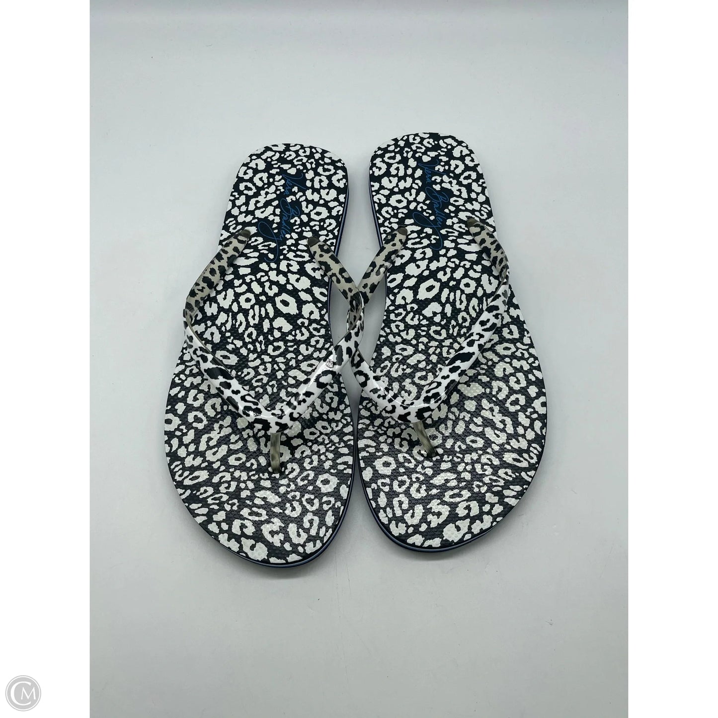 Sandals Flip Flops By Vera Bradley In Animal Print, Size: 10
