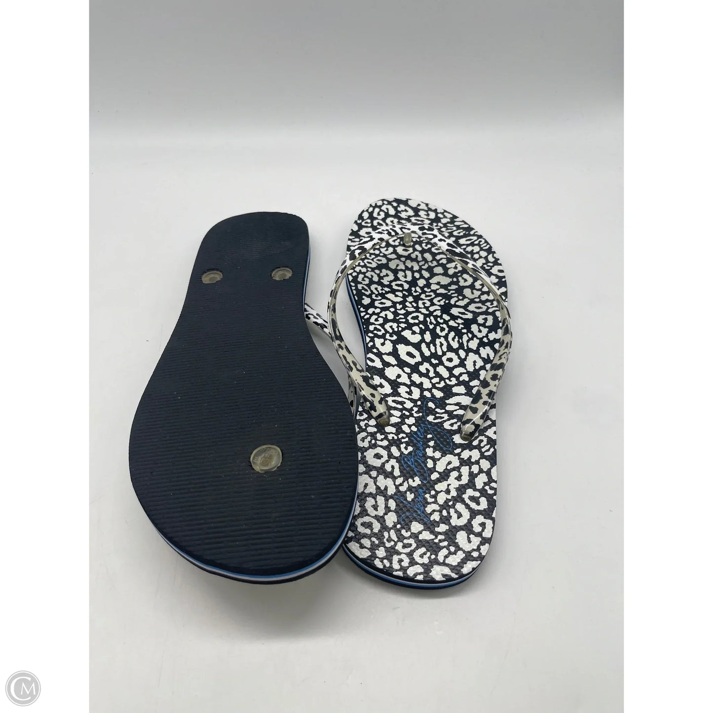 Sandals Flip Flops By Vera Bradley In Animal Print, Size: 10