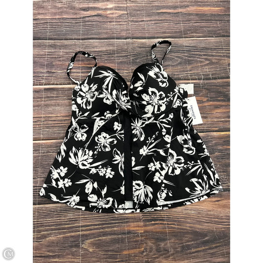 Swimsuit Top By Clothes Mentor In Black, Size: 1x