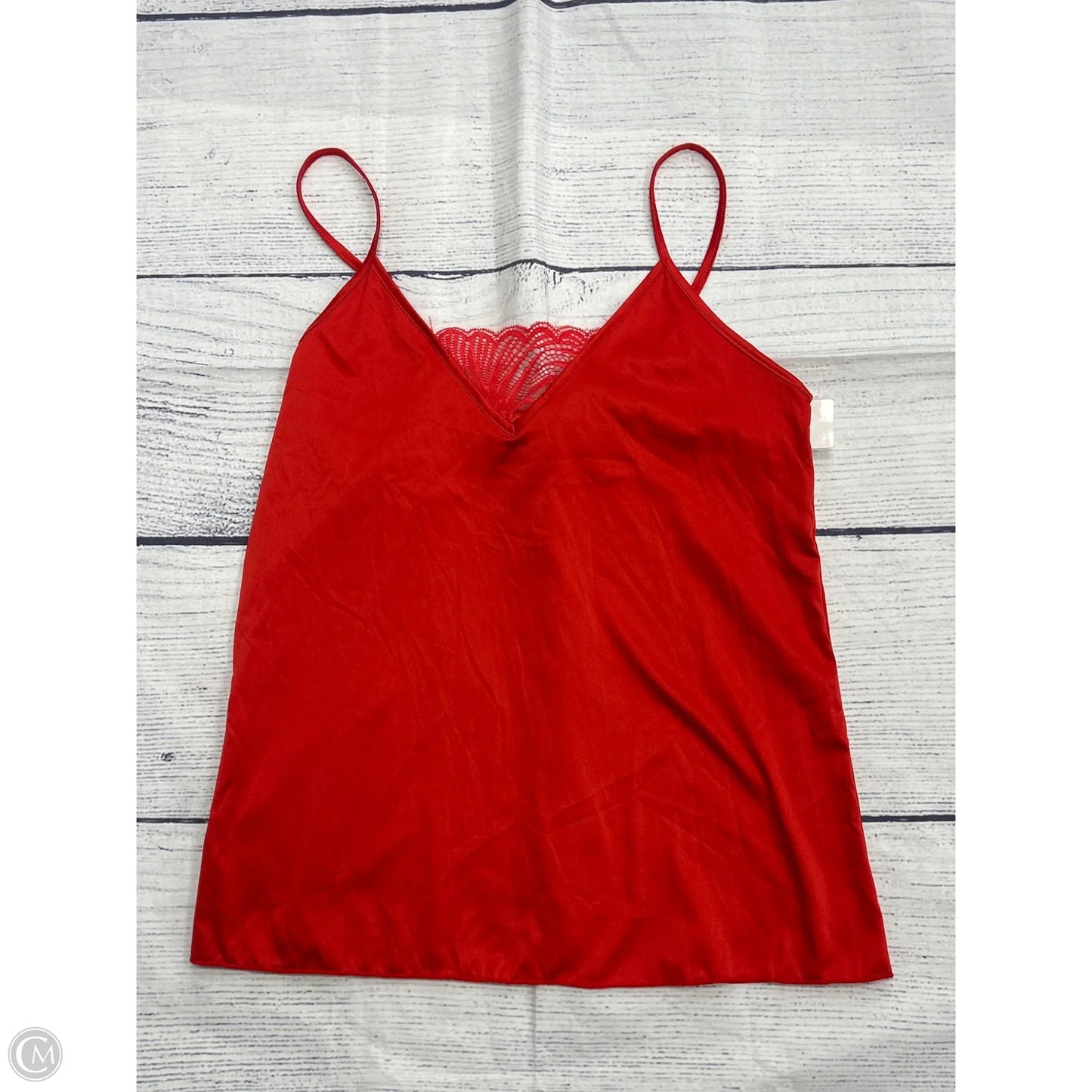 Top Sleeveless By Rachel Roy In Red, Size: M