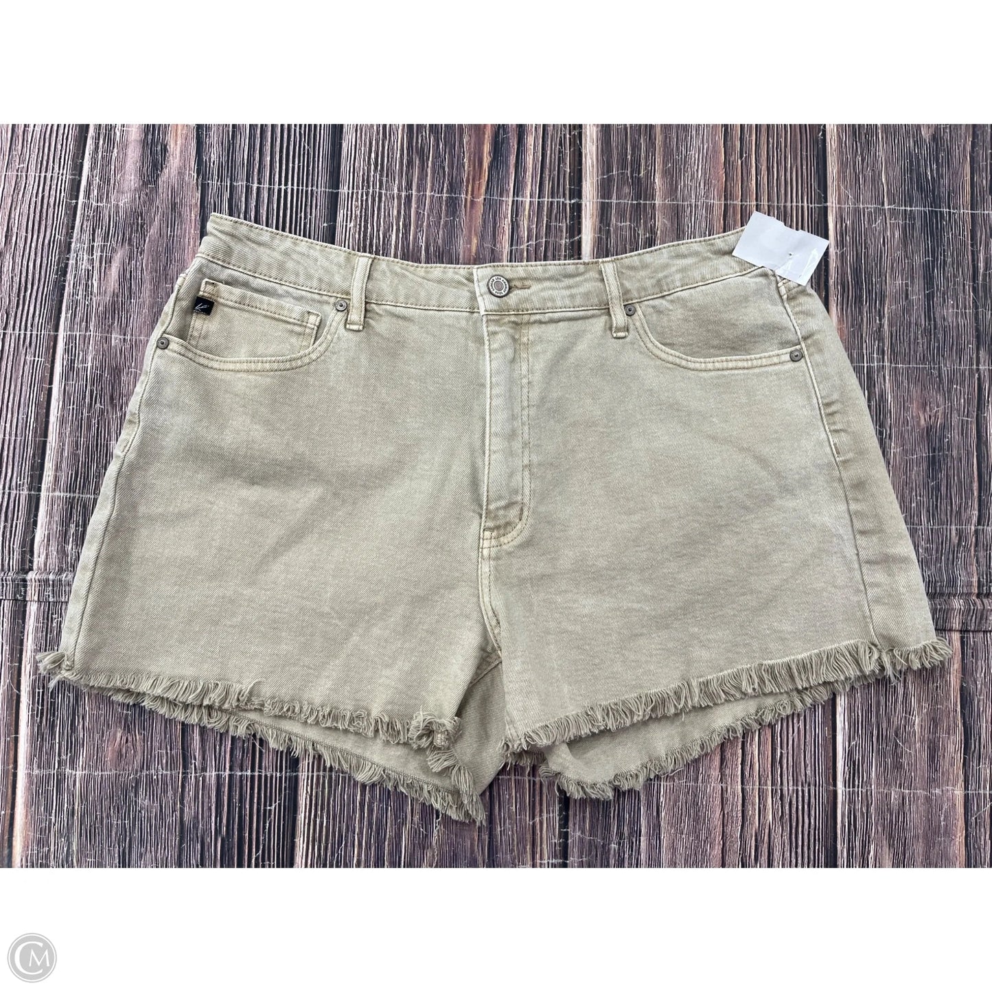 Shorts By Kancan In Tan, Size: 16