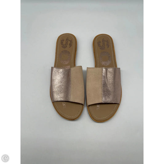 Sandals Flats By Sorel In Tan, Size: 9.5