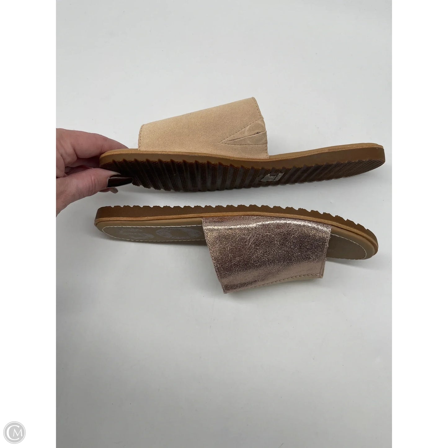 Sandals Flats By Sorel In Tan, Size: 9.5