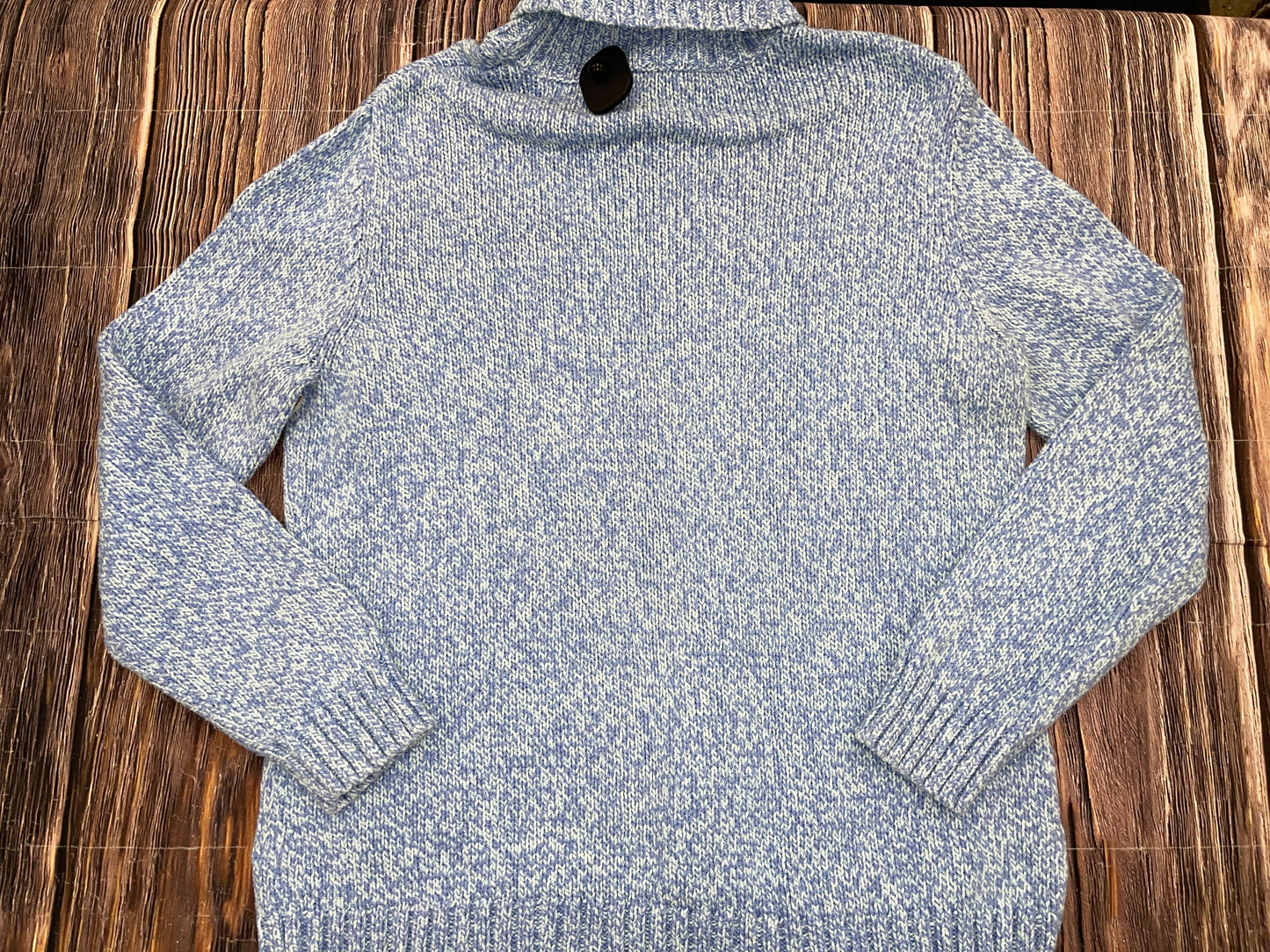 Sweater By Lands End In Blue, Size: Xl