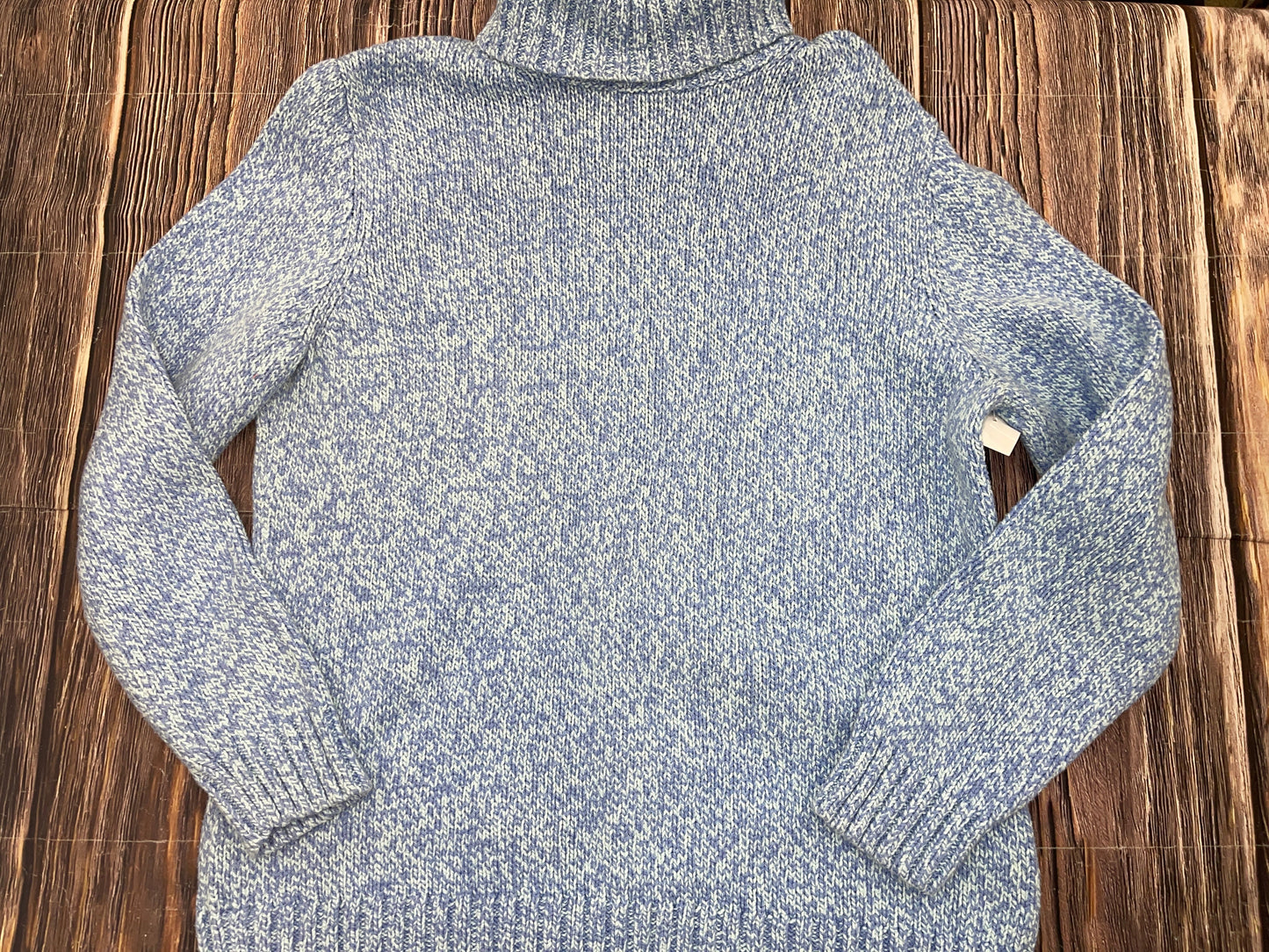 Sweater By Lands End In Blue, Size: Xl