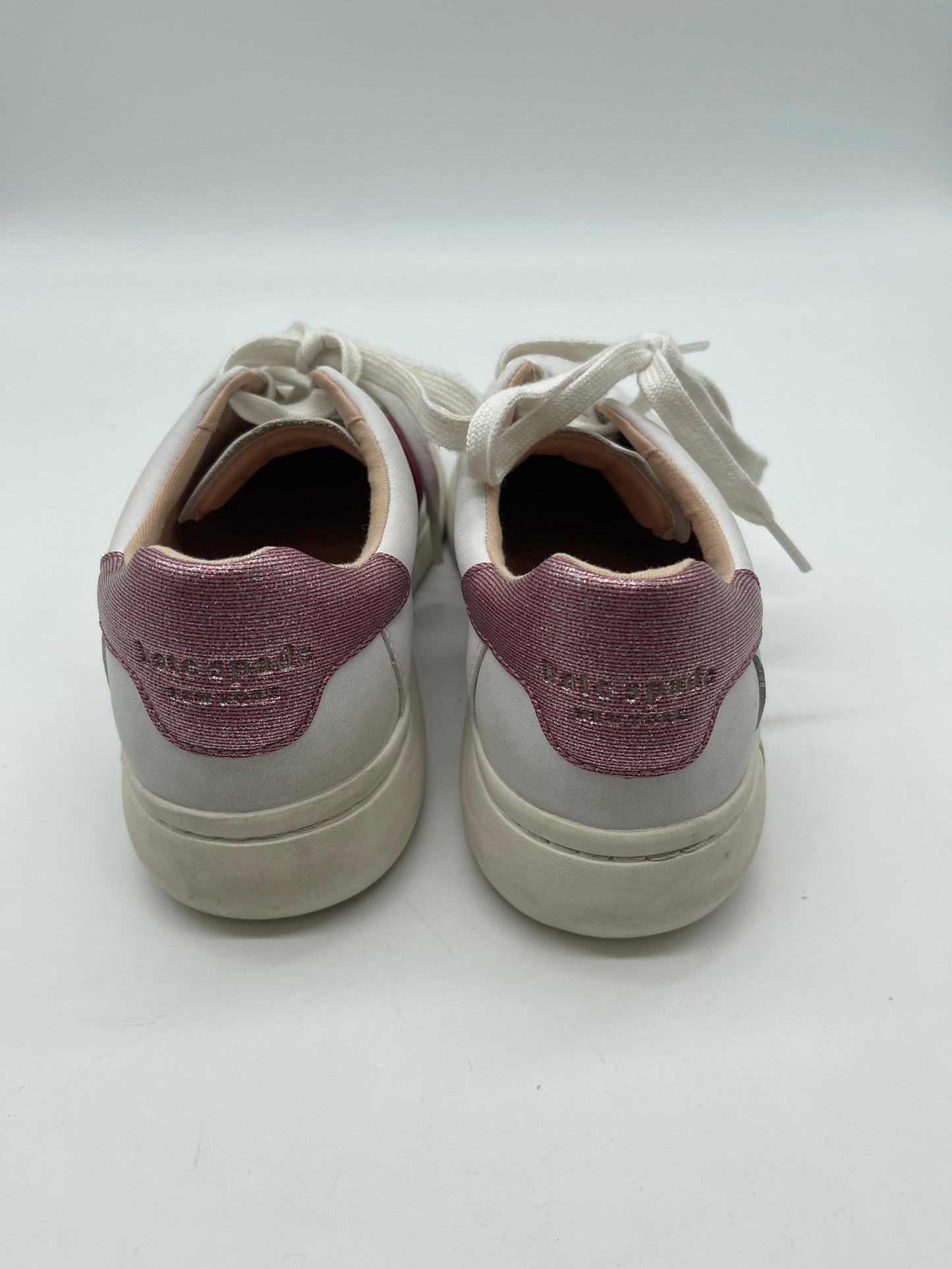 Shoes Sneakers By Kate Spade In White, Size: 7.5