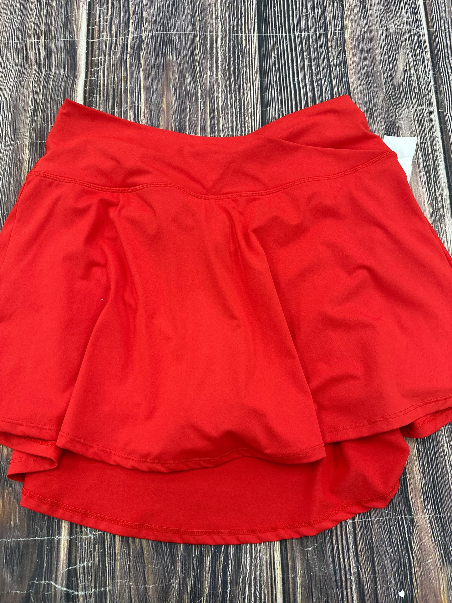 Athletic Skirt By Clothes Mentor In Red, Size: L