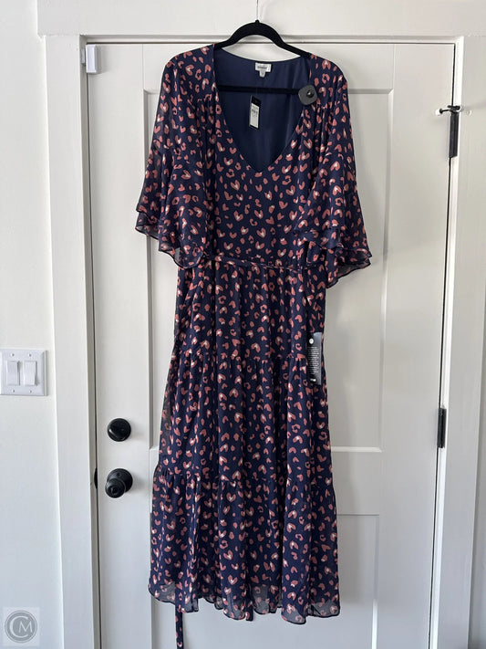 Dress Casual Maxi By Avenue In Blue, Size: 24