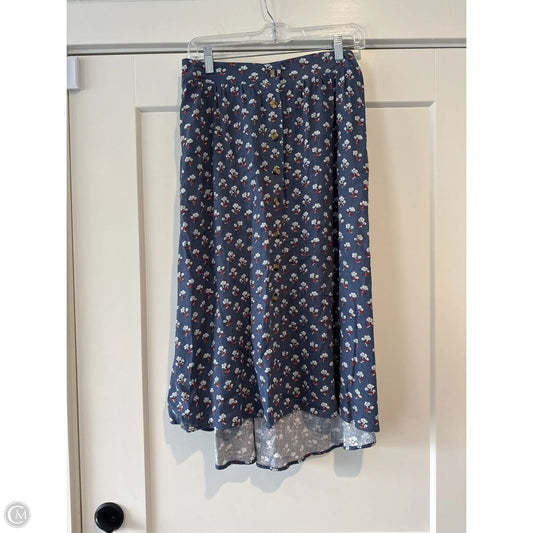 Skirt Maxi By Sonoma In Blue, Size: Xs