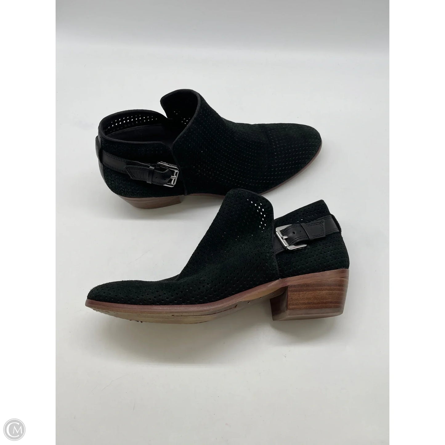 Boots Ankle Heels By Sam Edelman In Black, Size: 8