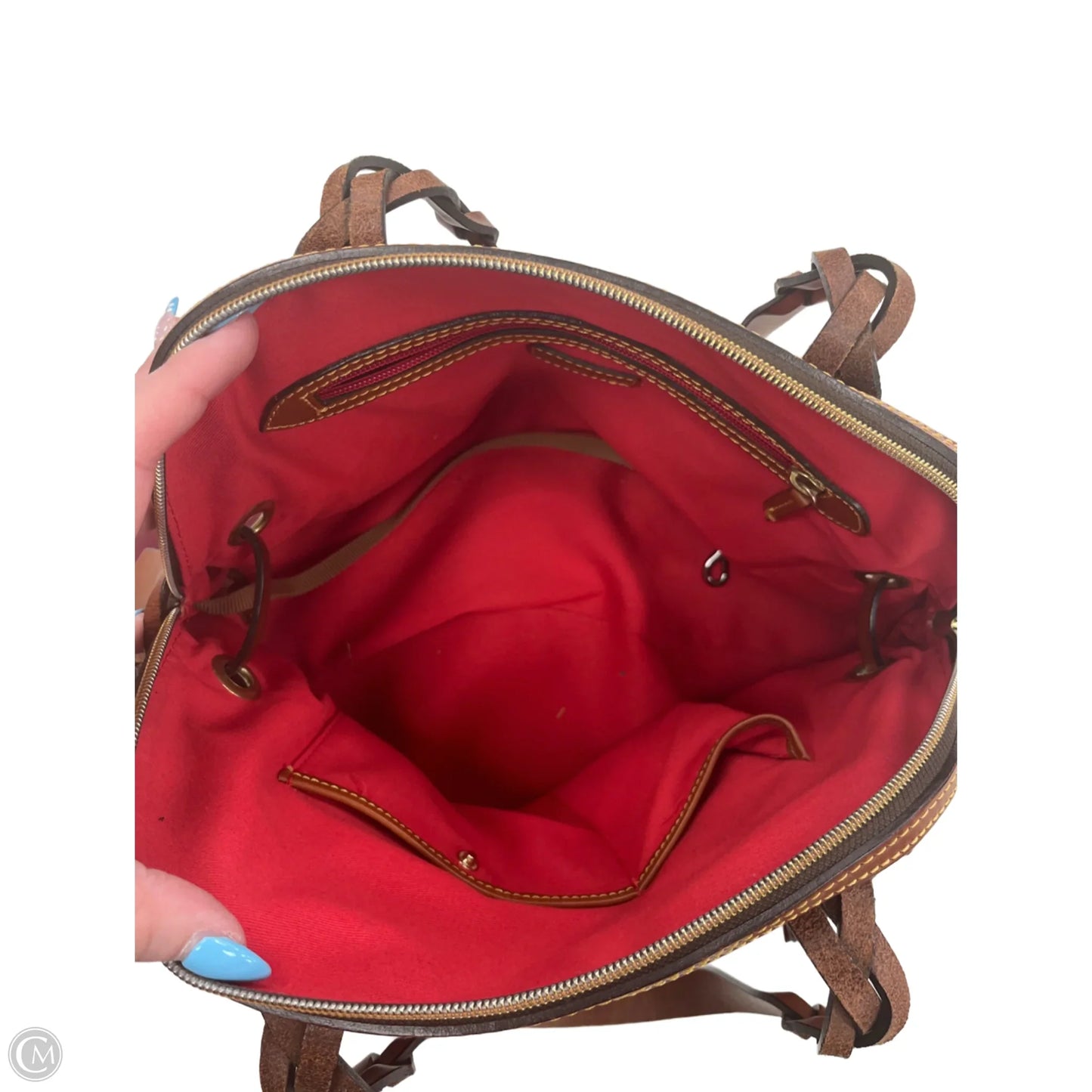 Handbag Designer By Dooney And Bourke, Size: Large