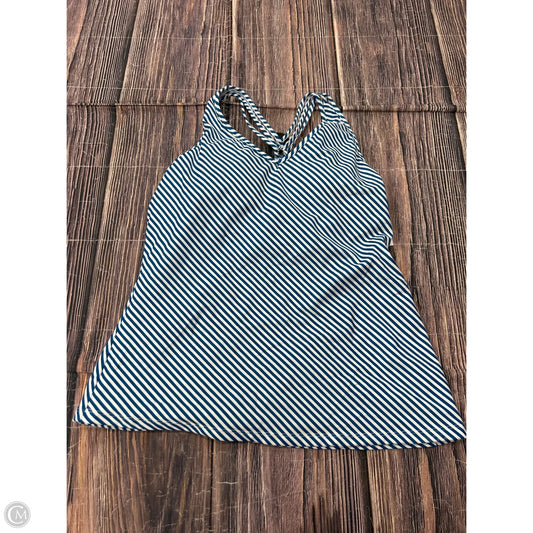 Swimsuit Top By Clothes Mentor In Striped Pattern, Size: Xl