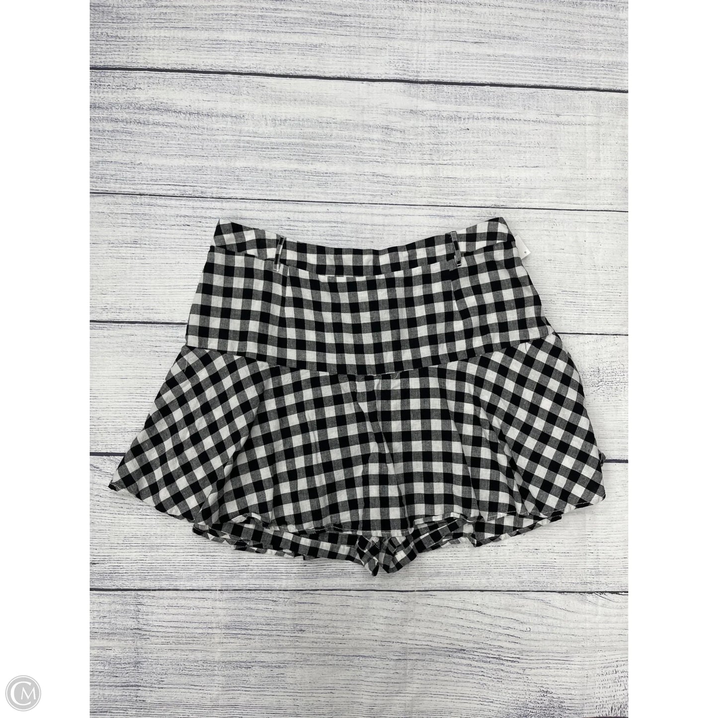 Skort By Cato In Black, Size: 1x