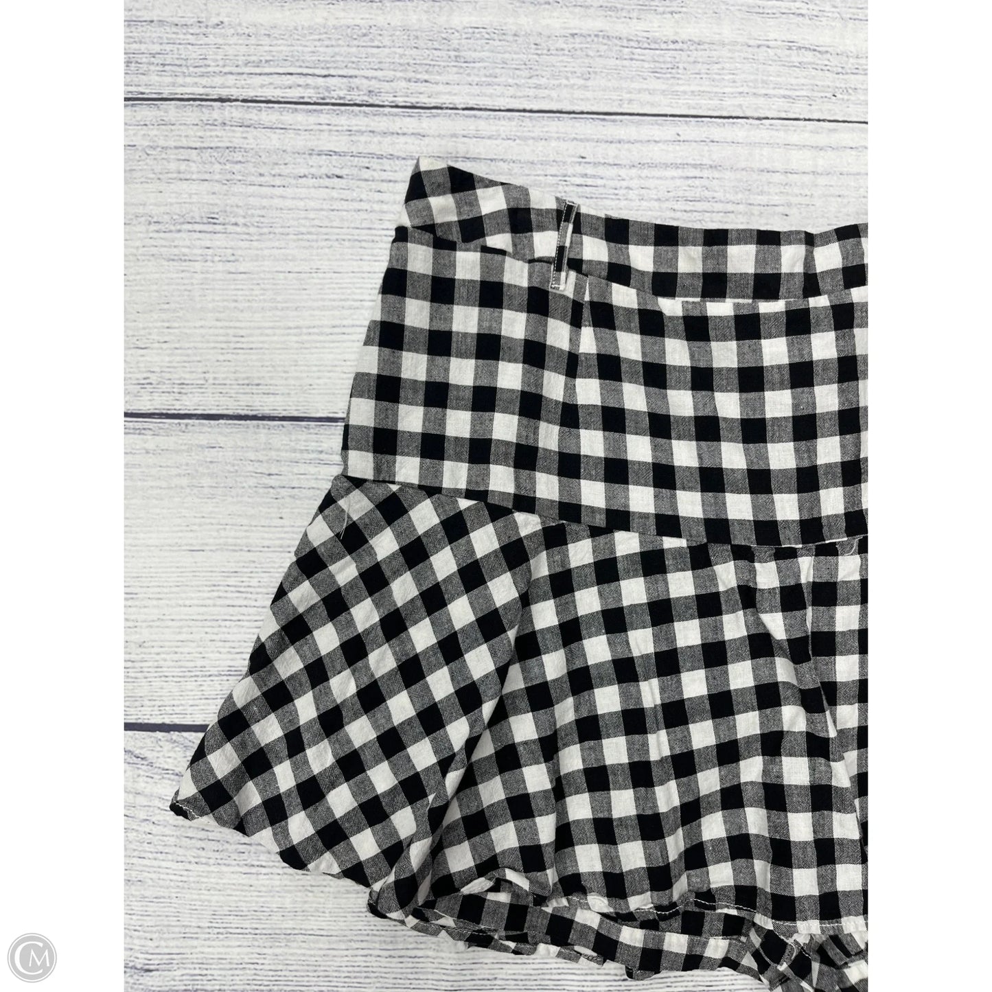 Skort By Cato In Black, Size: 1x