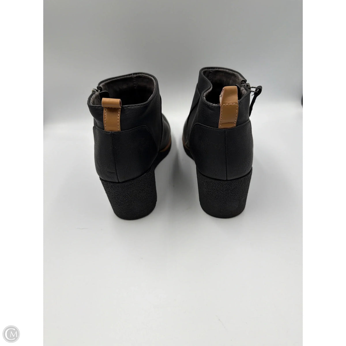 Boots Ankle Heels By Dr Scholls In Black, Size: 10