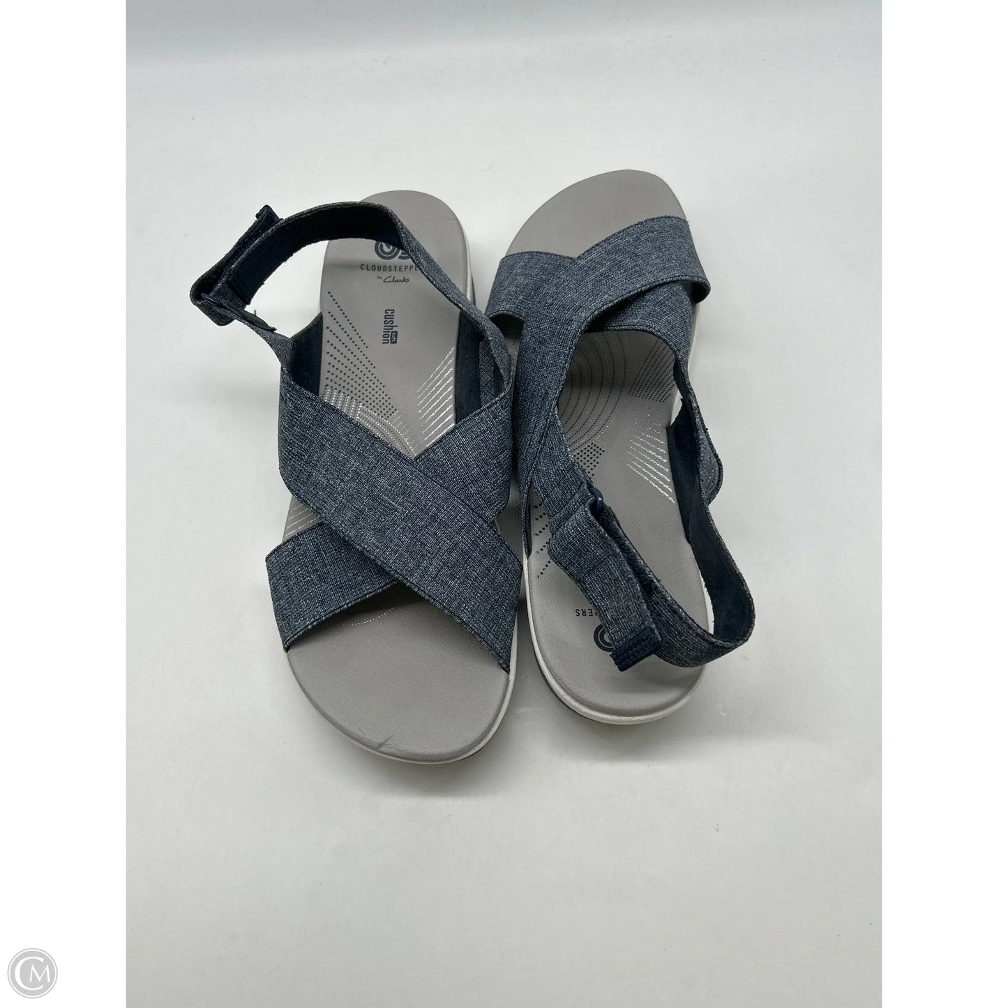 Sandals Flats By Clarks In Blue, Size: 9