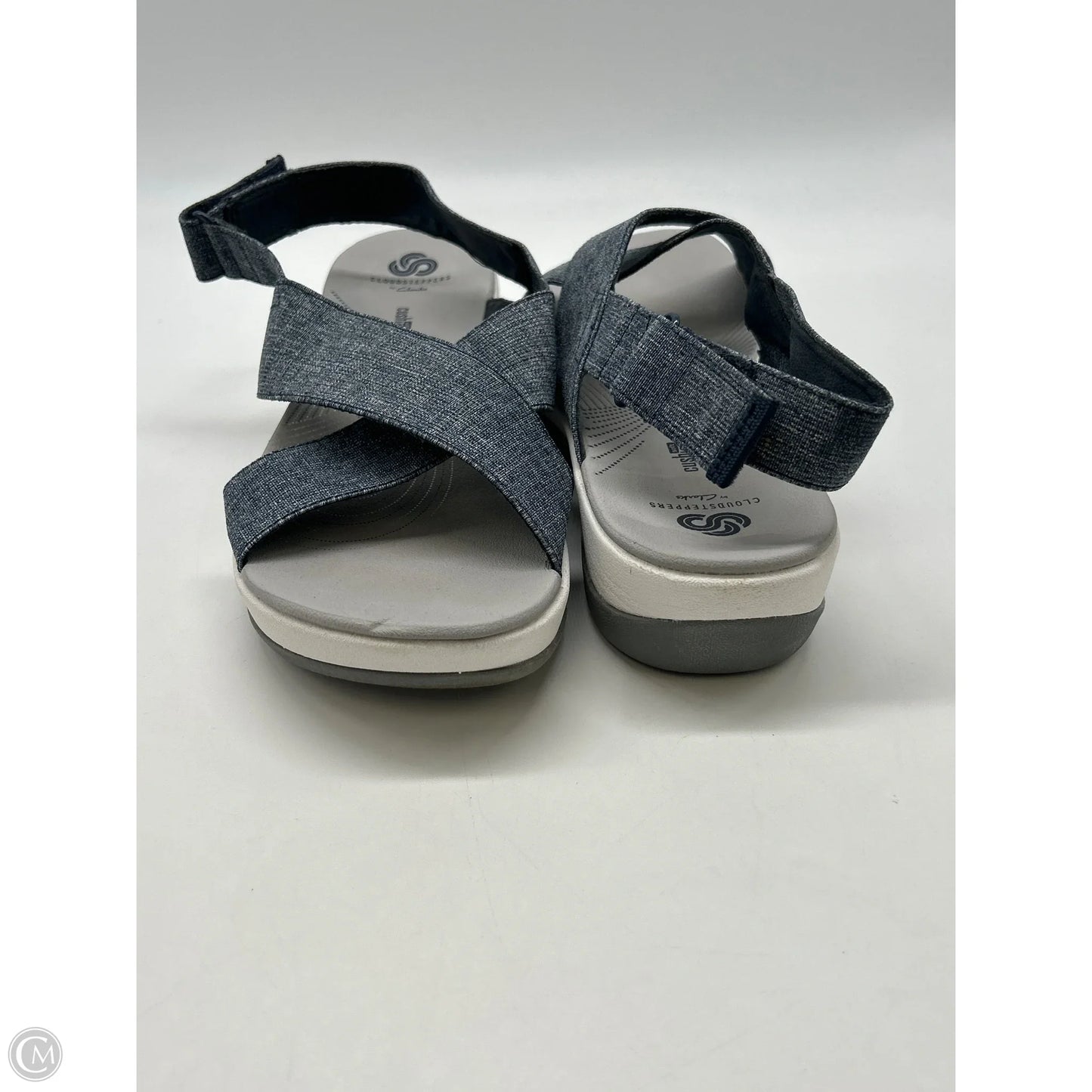 Sandals Flats By Clarks In Blue, Size: 9