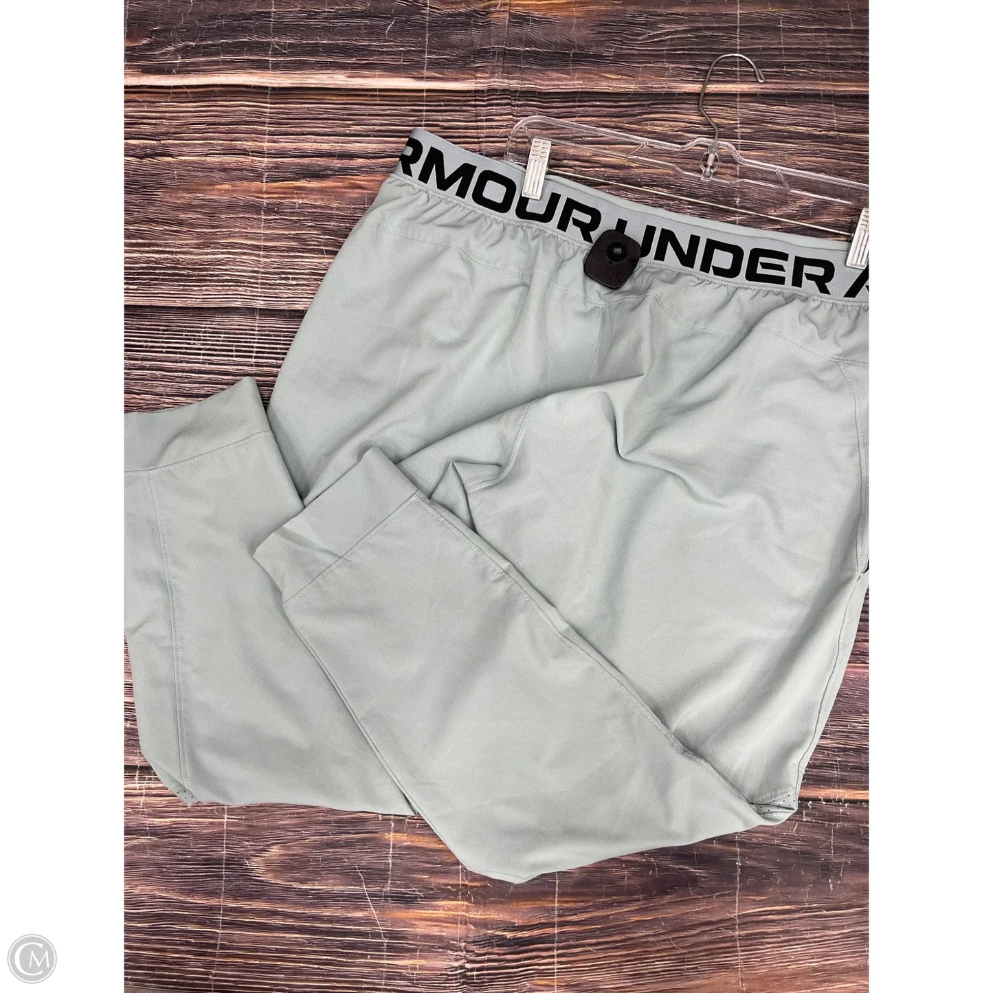 Athletic Pants By Under Armour In Green, Size: Xl