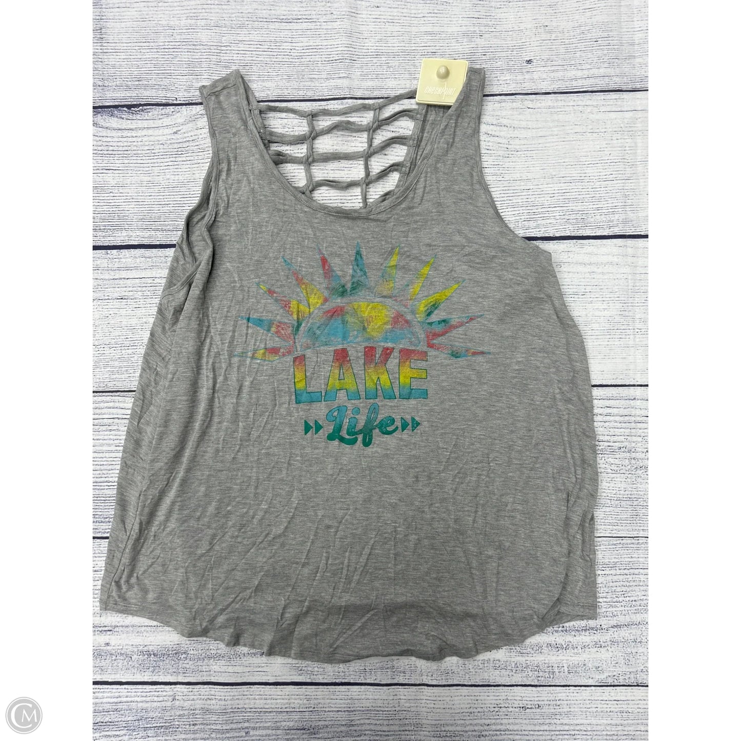 Tank Top By Maurices In Grey, Size: 2x