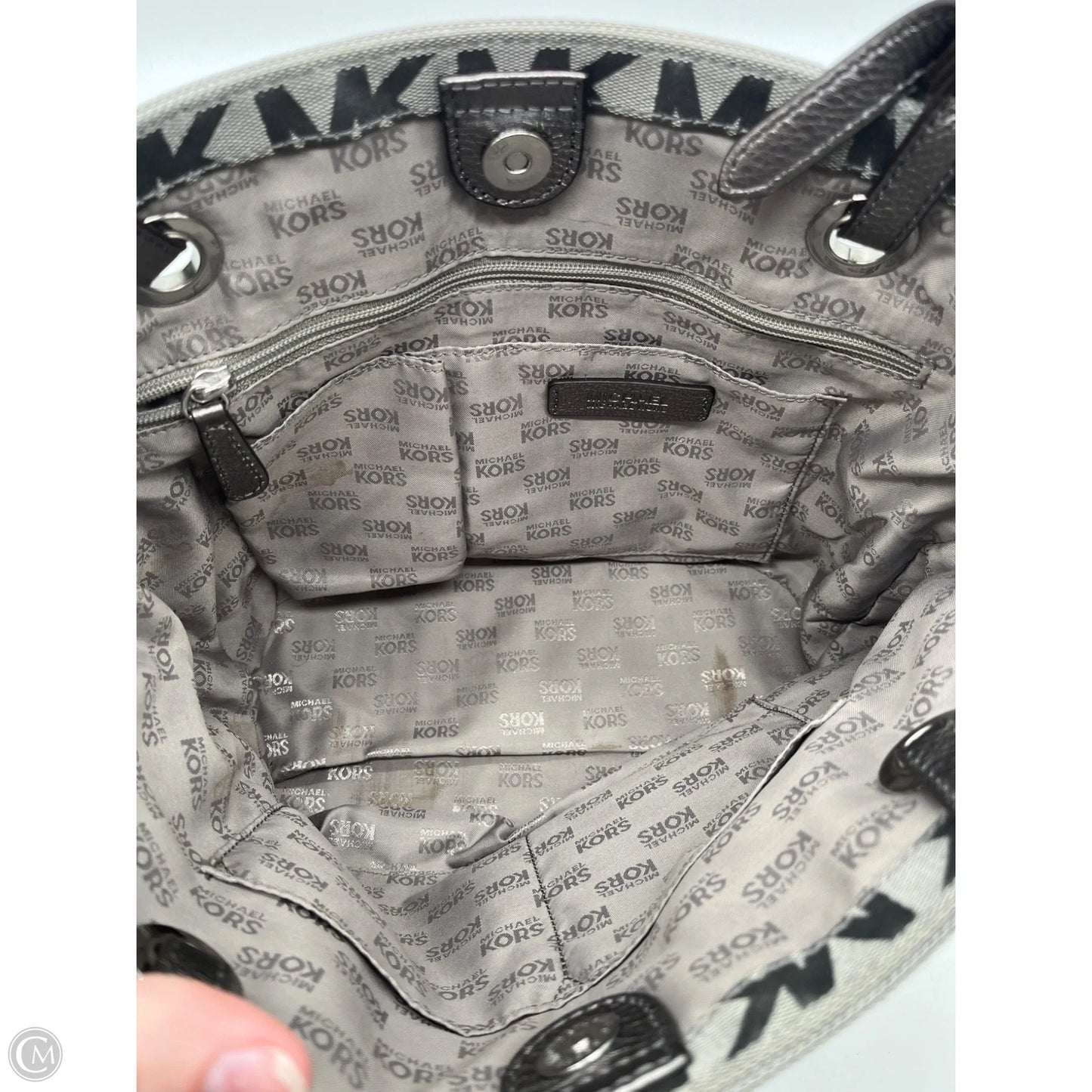 Handbag Designer By Michael Kors, Size: Large