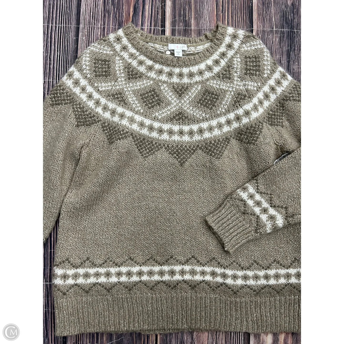 Sweater By J. Jill In Tan, Size: Mp