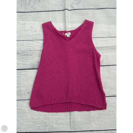 Vest Other By J. Crew In Pink, Size: M