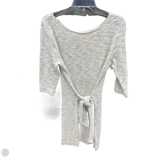 Dress Casual Midi By T.la In Grey, Size: M