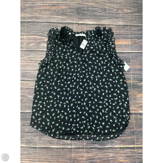 Top Sleeveless By Loft In Black, Size: Xl