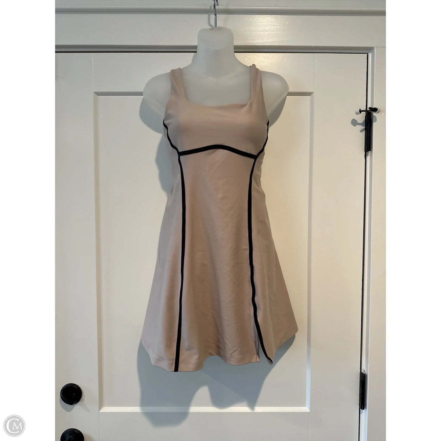 Athletic Dress By Ypb In Tan, Size: S