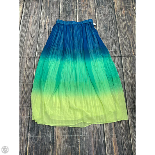 Skirt Maxi By New York And Co In Blue, Size: S