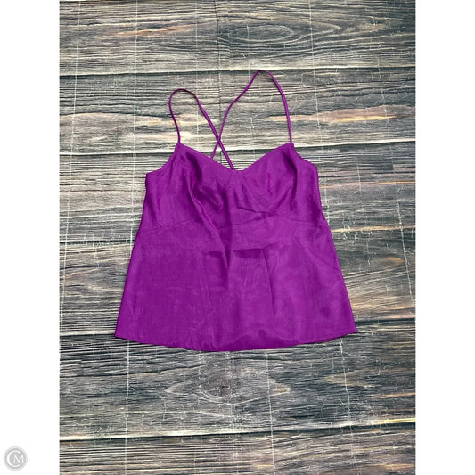 Tank Top By Topshop In Purple, Size: M