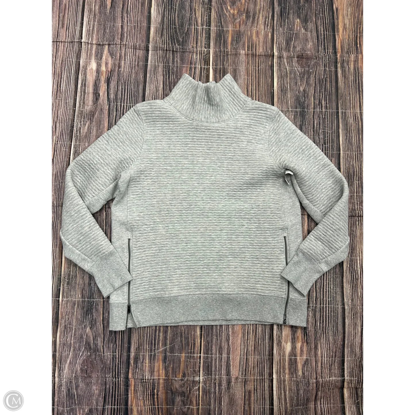 Sweatshirt Collar By All In Motion In Grey, Size: L