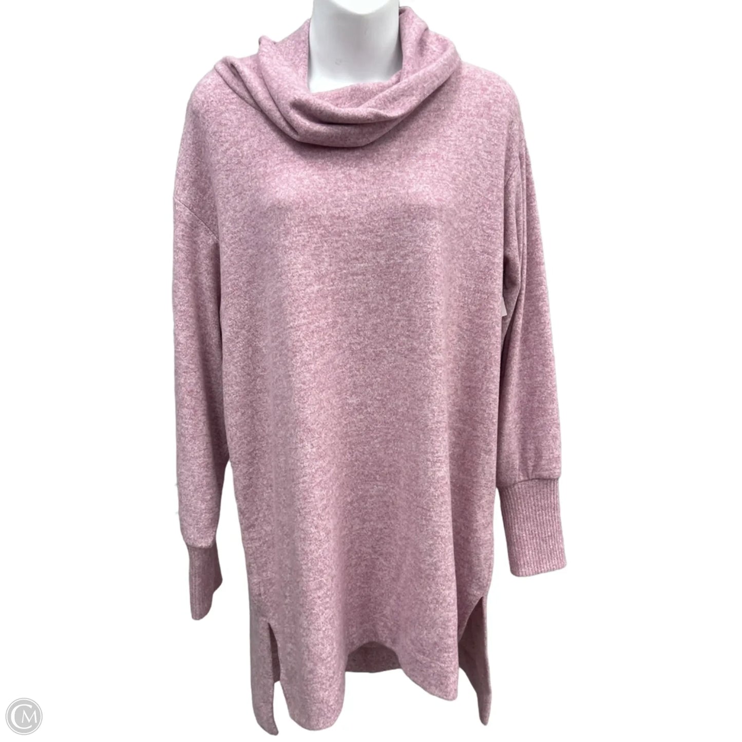 Tunic Long Sleeve By Maeve In Pink, Size: S