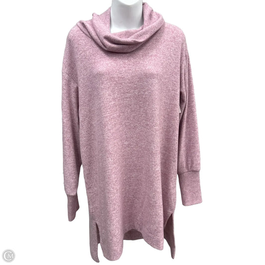 Tunic Long Sleeve By Maeve In Pink, Size: S